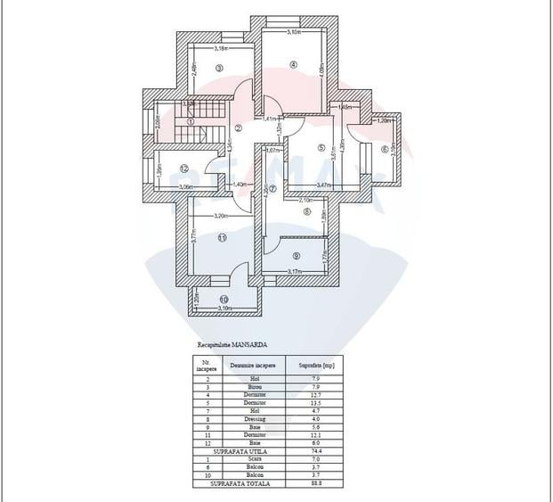 Casa moderna I 6 camere | eficienta energetic I teren 714mp Bragadiru