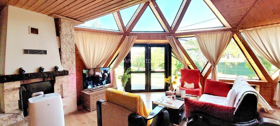 Proprietar, casa dom geodezic, langa padurea Snagov - 5