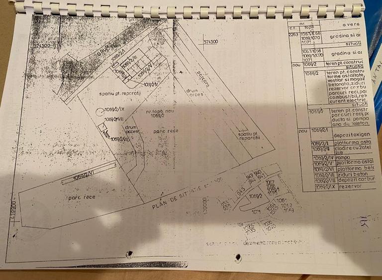 De vânzare teren și construcții în Ceanu Mare - 8.090 mp - 60.000 EUR