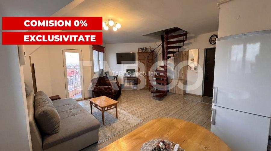 Apartament 3 camere mobilat utilat 65mp 2 BAI COMISION 0% Valea Aurie - 5