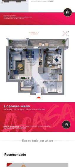 Apartament 2 camere, 66 mp total, mobilat complet, Maurer Residence Sighișoara,  - 14