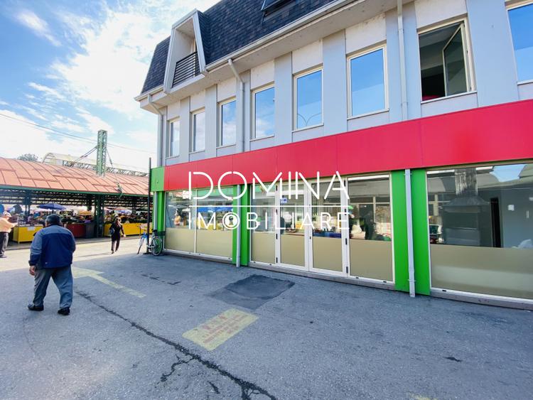 Inchiriere spațiu comercial *100 mp - vitrina 20 m.l. - parter* Piața Centrala