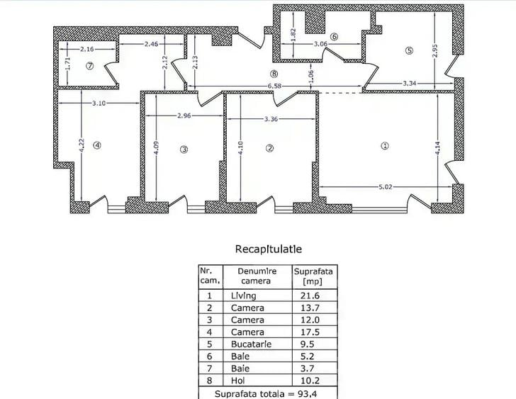 Apartament cu 4 camere cu gradina The Suburb Buftea