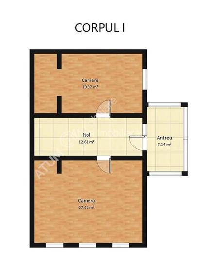 Casa cu 4 camere si 1650 mp teren la doar 30 km distanta de Sibiu - 9