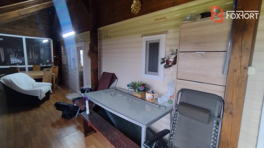 COMISION 0% Casa mobila + Teren de 859 mp, Sacalaz - Bransat la curent si apa