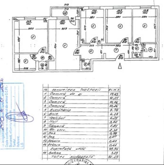 Apartament 4 camere | Șos. Olteniței – Brâncoveanu | Etaj 2 - 18