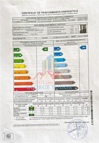 Vila tip duplex P+2E+M,161 mp + 1 parcare,Cittadella Garden, Str. Apeductului Nr - 33