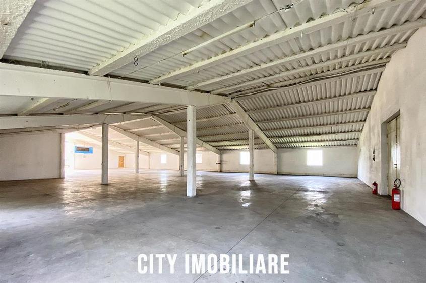 Hala industriala, S-580 mp., curent 3 fazic, 15 locuri de parcare, Gilau