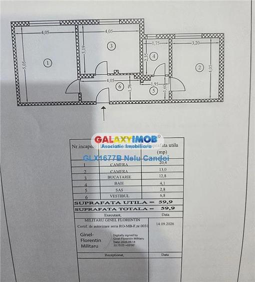 VANZARE  APARTAMENT 2 CAMERE 13 SEPTEMBRIE
