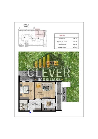 Apartament 2 camere cu Gradina 104mp zona Pallady, Ikea - 2