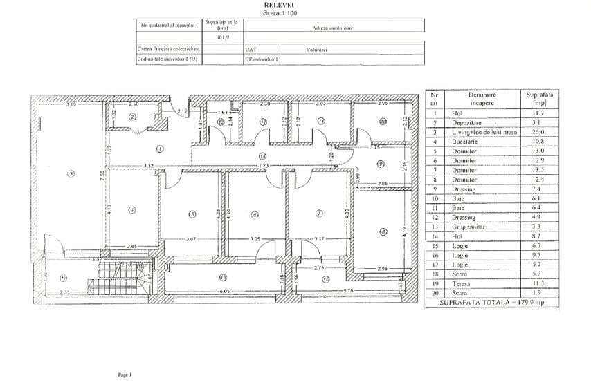 Penthouse Pipera/Terasa de 220 mp - 2