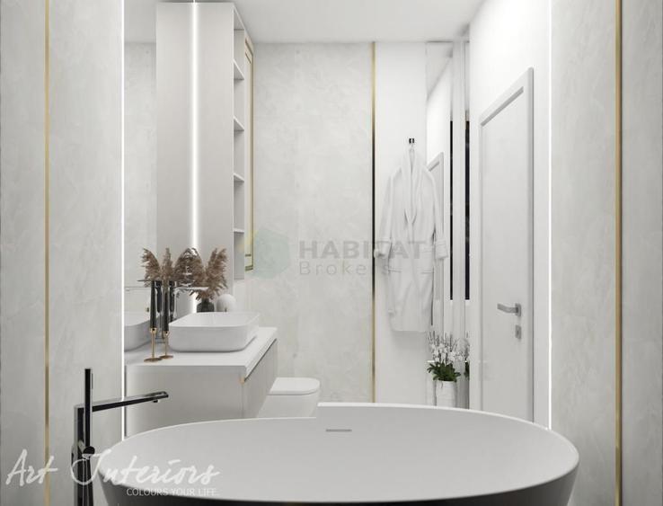 Apartament 3 camere parter | Grădină 43 mp + terasă 29. mp | PIPERA CONCEPT II