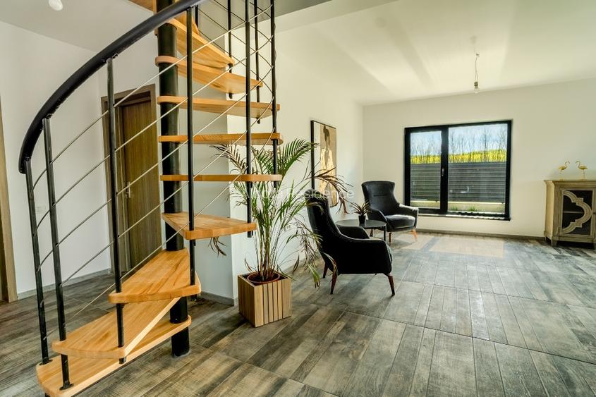 Vilă nouă de vânzare – Albota, județul Argeș  |  Teren 470 mp | Semi-mobilată - 13