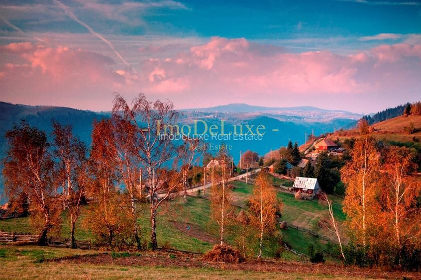 Teren (1 sau 2 cabane), cu PUZ, 1500mp, in Marisel, la 400 m de partia de Ski