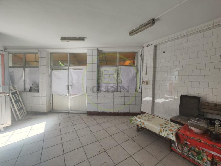 Spatiu comercial 9 camere, casa 2 camere, teren 354 mp, Brestei.