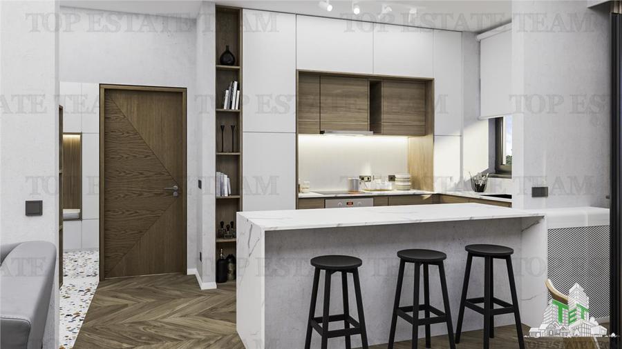 Apartament 2 camere bucatarie inchisa bloc nou, etaj 3, Sos.Alexandria