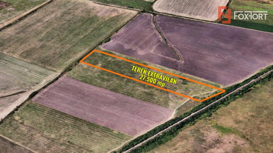 Teren extravilan 27.500 mp de vanzare in Timisoara-Zona Exterior Vest Mehala