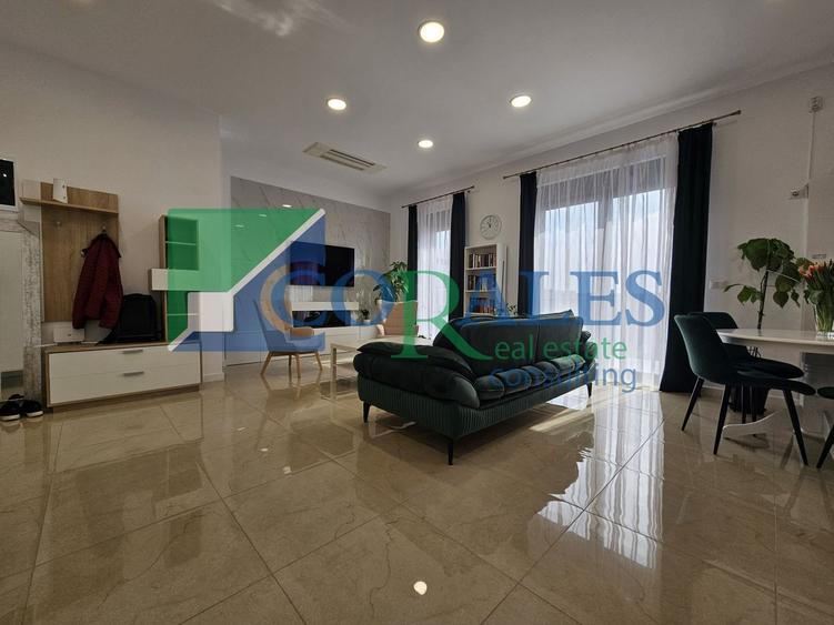 Apartament tip Penthouse. Mobilat si utilat. Parcare subterana!