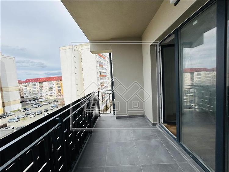Ap decomandat, cu 2 camere, 64 mp utili, 2 balcoane, boxa, Ciresica