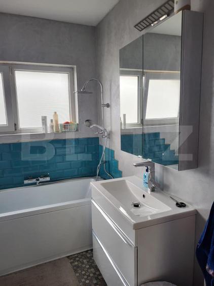 Duplex mobilat si utilat, 136 mp, 343 mp, panouri fotovoltaice,zona Tineretului