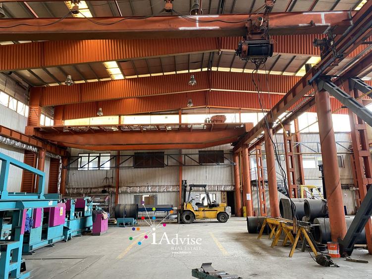 Spatiu industrial/ Hala de productie 3500 mp - Pod rulant