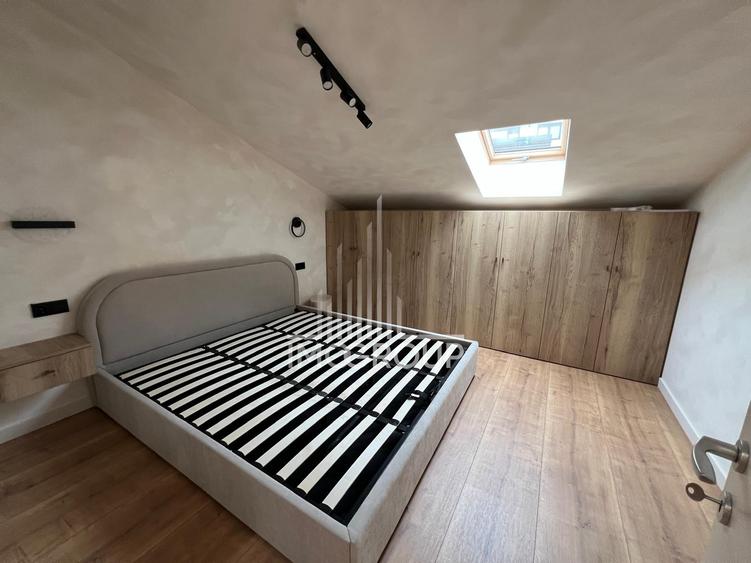 Duplex modern de închiriat | 100 mp utili | 2 dormitoare | 2 băi | Parcare