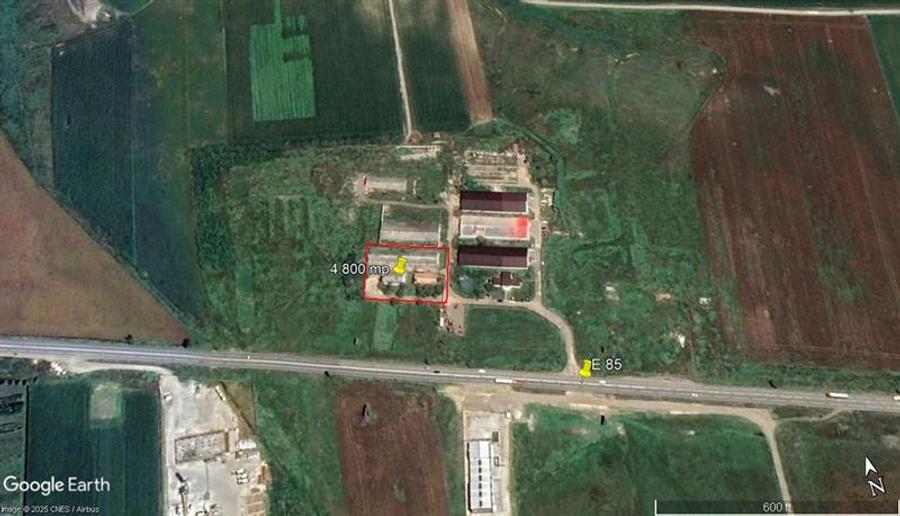 Teren 4800 mp , industrial Letcani,  cu acces in E85