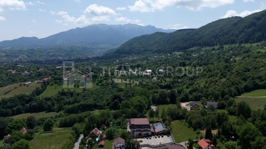 Teren cu autorizație , proiect și utilități trase, priveliște Bran Tohanita - 5