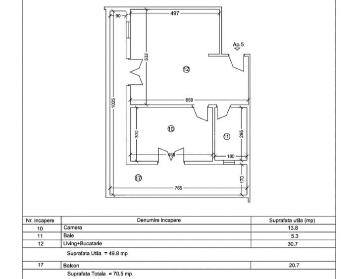 Vând apartament modern cu 2 camere  - 11