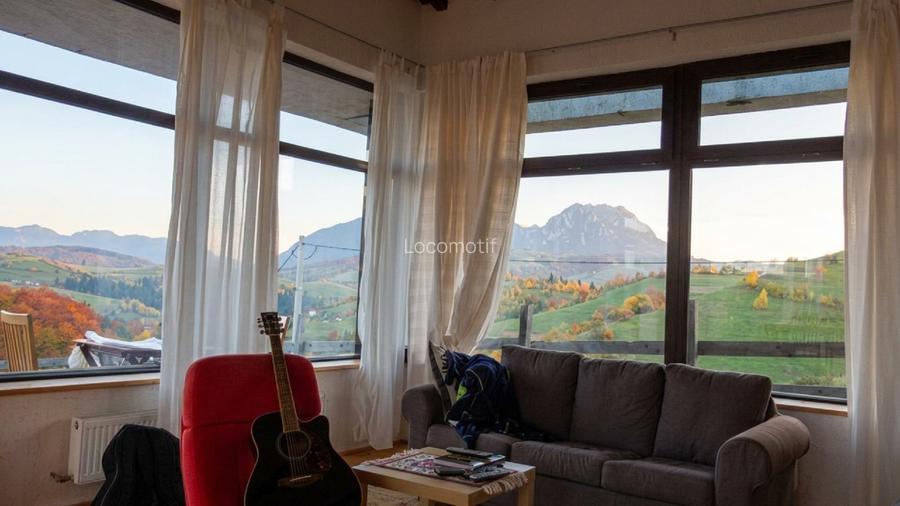Casă cu panoramă către Piatra Craiului și Bucegi | Poiana Mărului - Brașov - 8