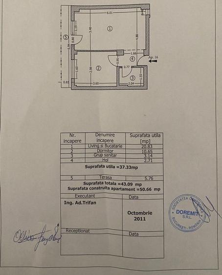 Apartament 2 camere BLOC NOU Parc Sebastian-Rahova N3