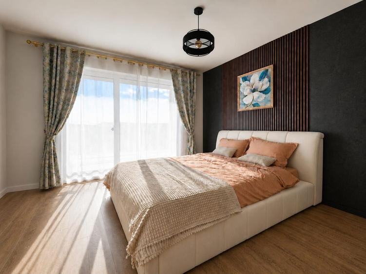 Apartament 2 camere, finisat mobilat, 45 mp, str Eroilor Floresti