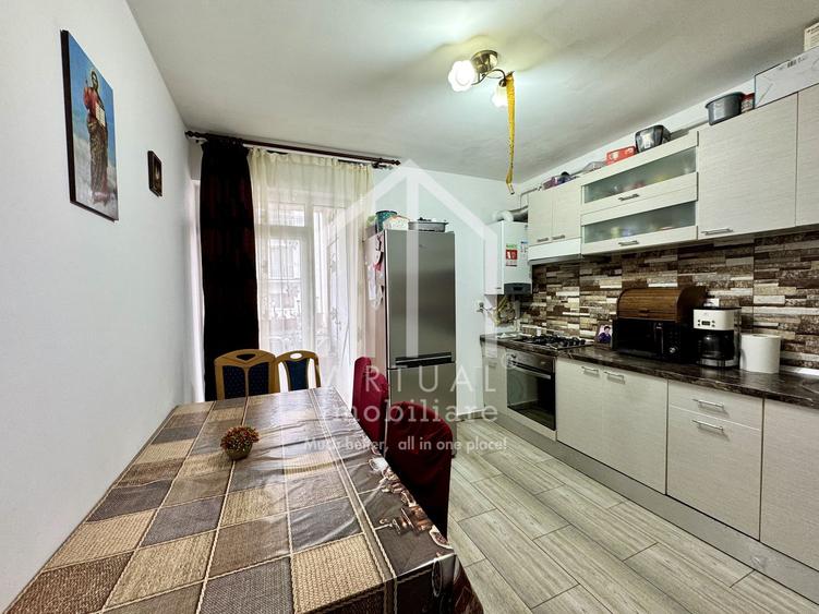 Apartament cu 3 camere, decomandat, 83mp utili, balcon 12mp, Selimbar