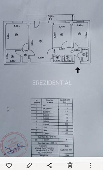 APARTAMENT 3 CAMERE 13 SEPTEMBRIE-RAZOARE-PROSPER - 10