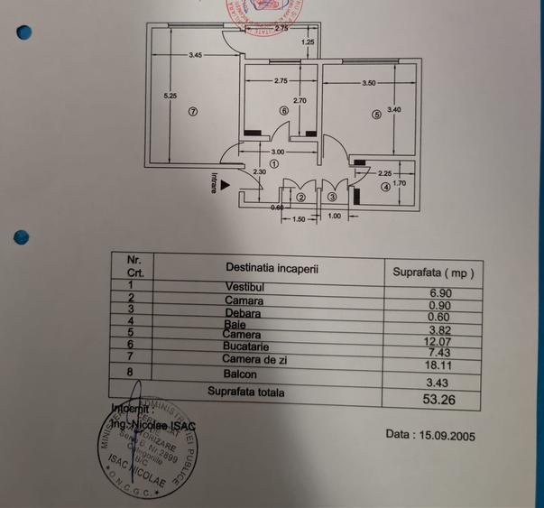 Vanzare | Apartament 2 camere | Gorjului | Centrala Termica