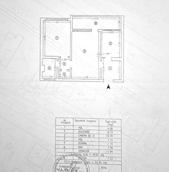 Apartament 2 camere Podu Ros