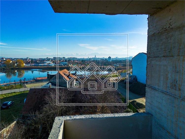 Apartament 2 camere la cheie + balcon, bloc nou, cu lift, etaj 1 - 11