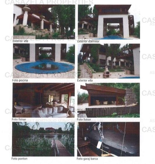 Casa cu piscina si teren de tenis, Silistea Snagovului