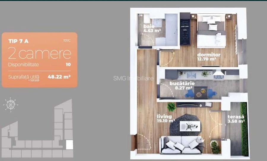 Apartament nou 2 camere Titan - Liviu Rebreanu, predare la cheie | Comision 0% - 2