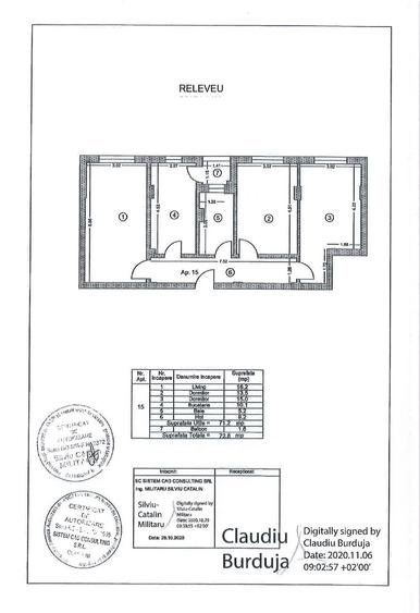 Apartament cu 3 camere, Decomandat, Metrou Dimitrie Leonida - 13