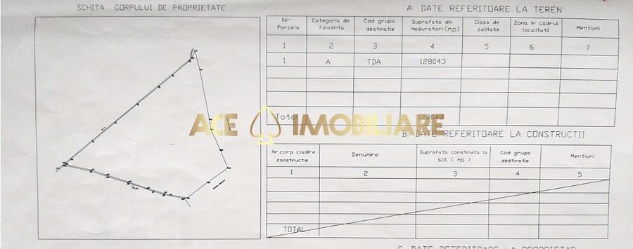Teren Extravilan | Tartasesti - Bildana | 27 HA | Comision 0%