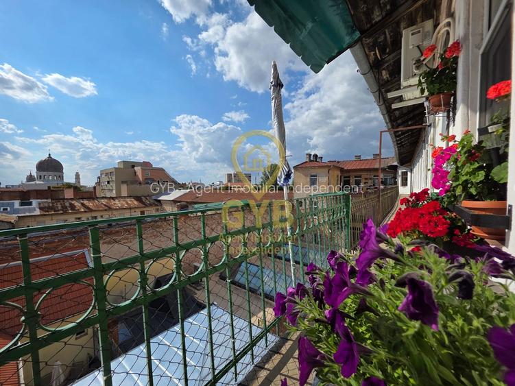 De vânzare apartament în clădire istorică * Ultracentral * Piața Gojdu - 17