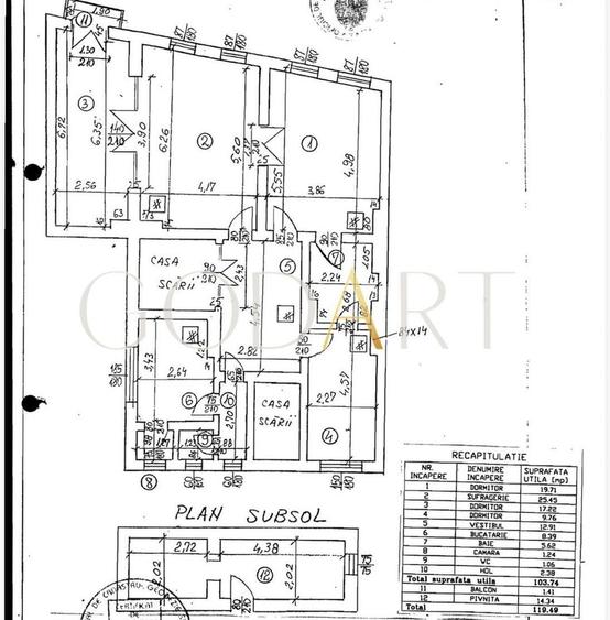 Apartament 4 camere  | Vila interbelică | Renovat | Eminescu