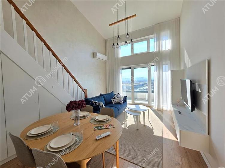 Penthouse cu 3 camere mobilat si utilat complet cartierul Turnisor