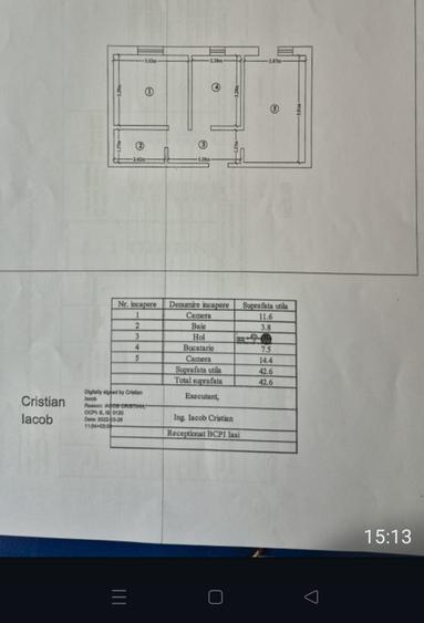 Apartament 2 camere, DECOMANDAT, GRADINA, FOISOR, LOC PARCARE - Lunca Cetatuii
