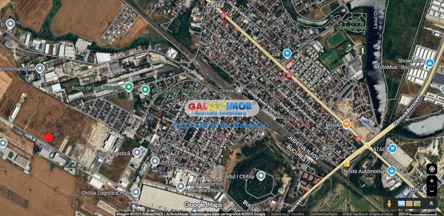 Chitila Teren Industrial 31.497 Mp str. Padurii