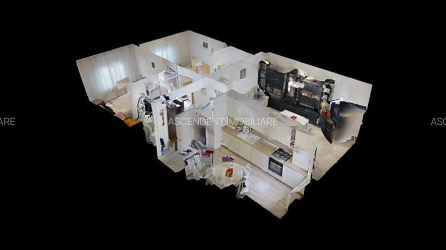 Insorit 3 camere decomandat, 2 bai, vedere 2 parti, doar 2 apartamente pe palier - 11