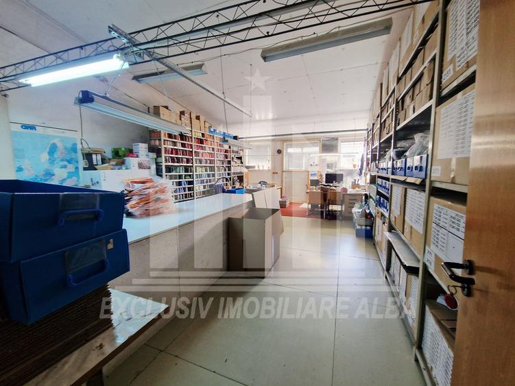 Spatiu industrial | De inchiriat | 1000 mp | 3 m inaltime | Sebes
