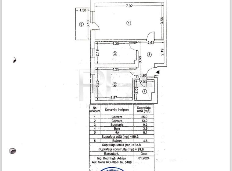 Apartament 2 camere | Complex Rezidential Exigent Plaza Faza 5 | Mobilat - 21