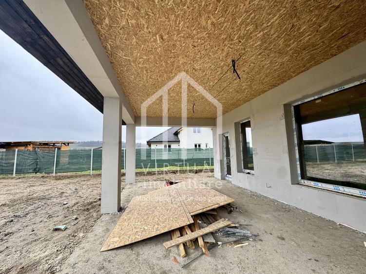 Casa individuala cu 3 camere, 91mp utili, 478mp teren, Cristian